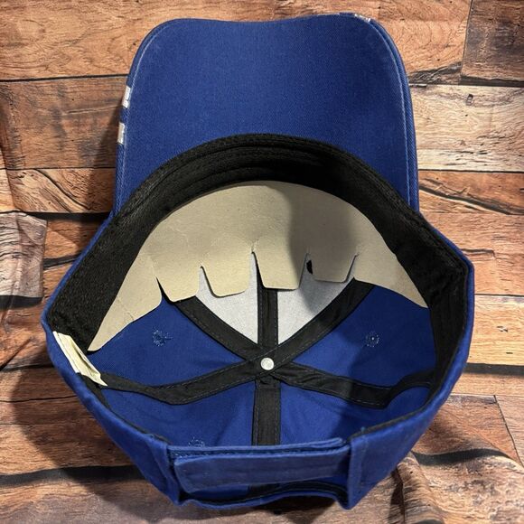 Mercer Transportation Hat Cap Adjustable H & L Strap Blue Black  Silver Logo - Picture 7 of 10